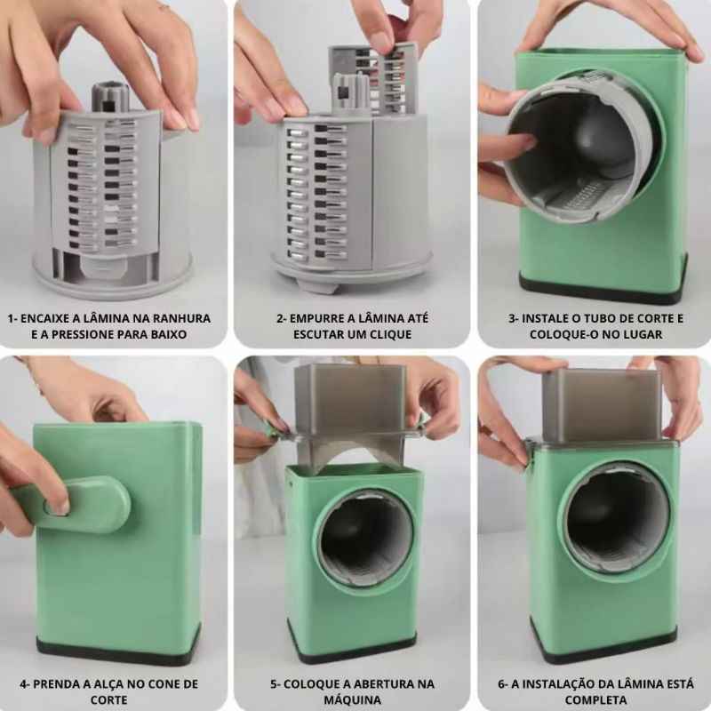 Cortador de Legumes Manual e Multifuncional - Melhor Opção