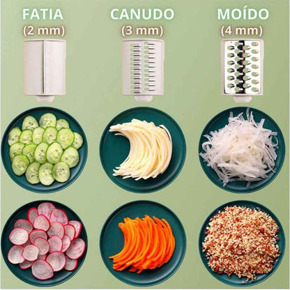 Cortador de Legumes Manual e Multifuncional - Melhor Opção