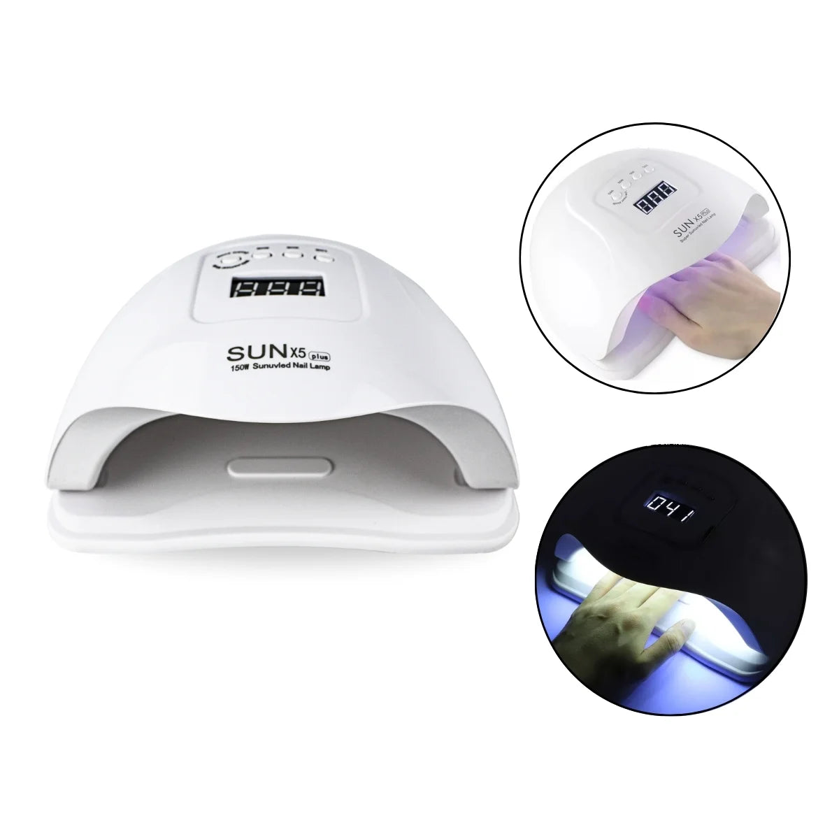 Cabine UV Sun Unhas de Gel - Bivolt