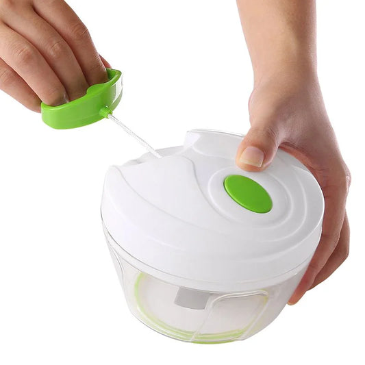 Mini Processador Manual de Alimentos 3 Lâminas - Melhor Opção