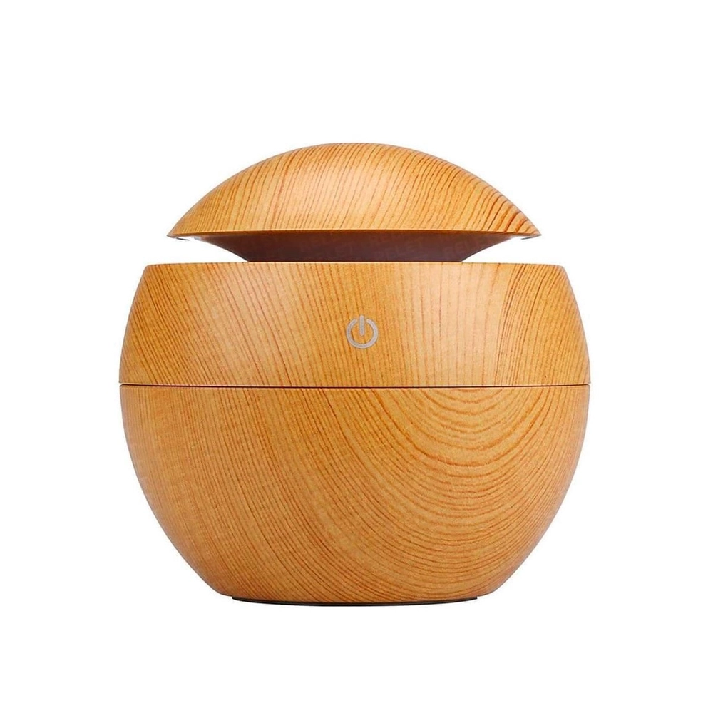 Mini Umidificador de Ar e Aromatizador de Ambientes Tipo Madeira - Melhor Opção
