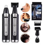 Aparador 2 em 1 Kemei - Barba, Cabelo, Nariz e Orelha - Melhor Opção